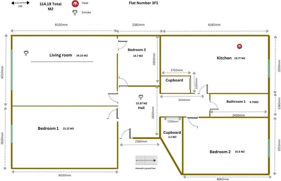 3 Bed Overlooking Meadows Park Edimburgo Esterno foto